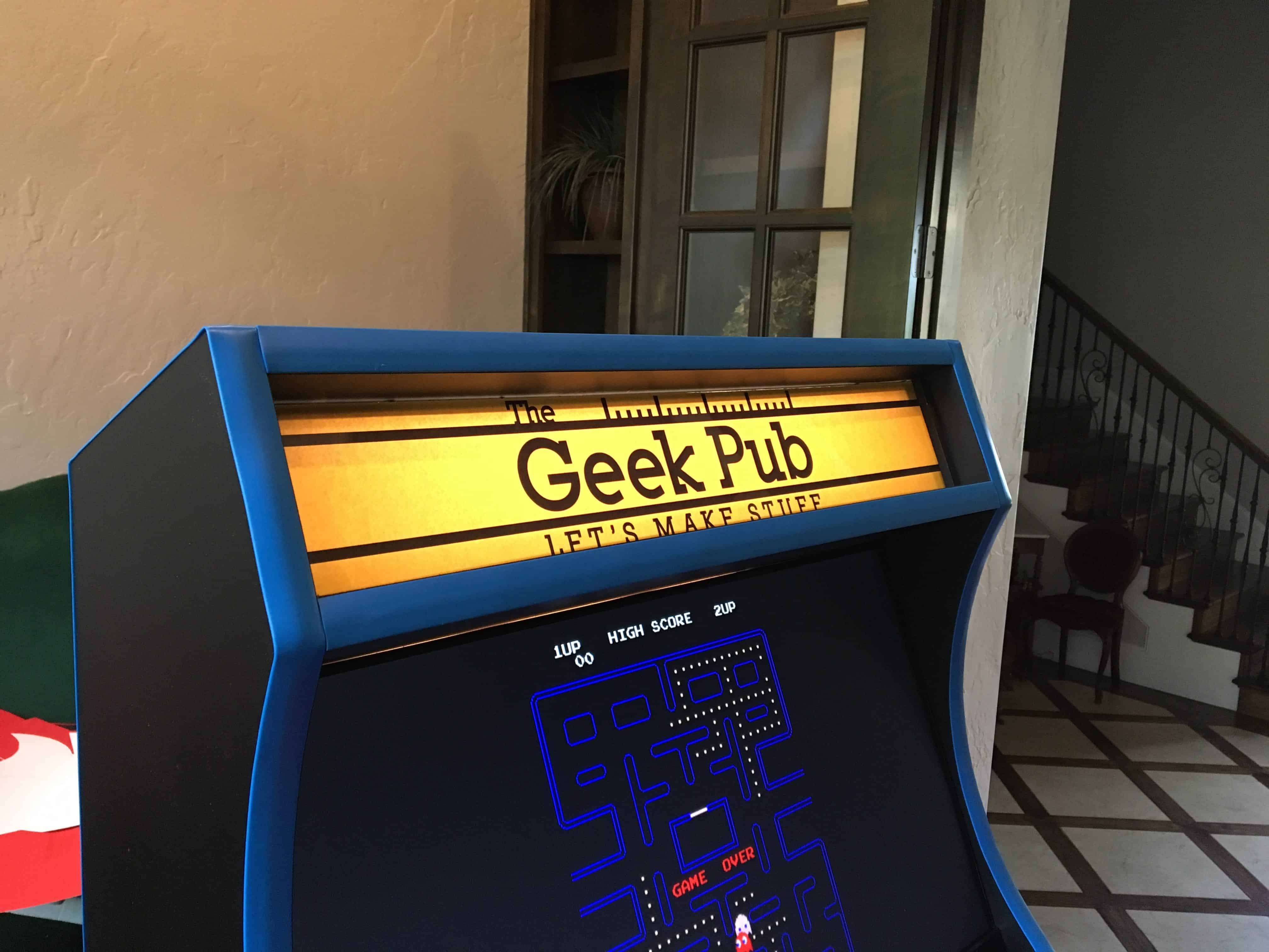 Bartop Arcade Cabinet Plans - The Geek Pub