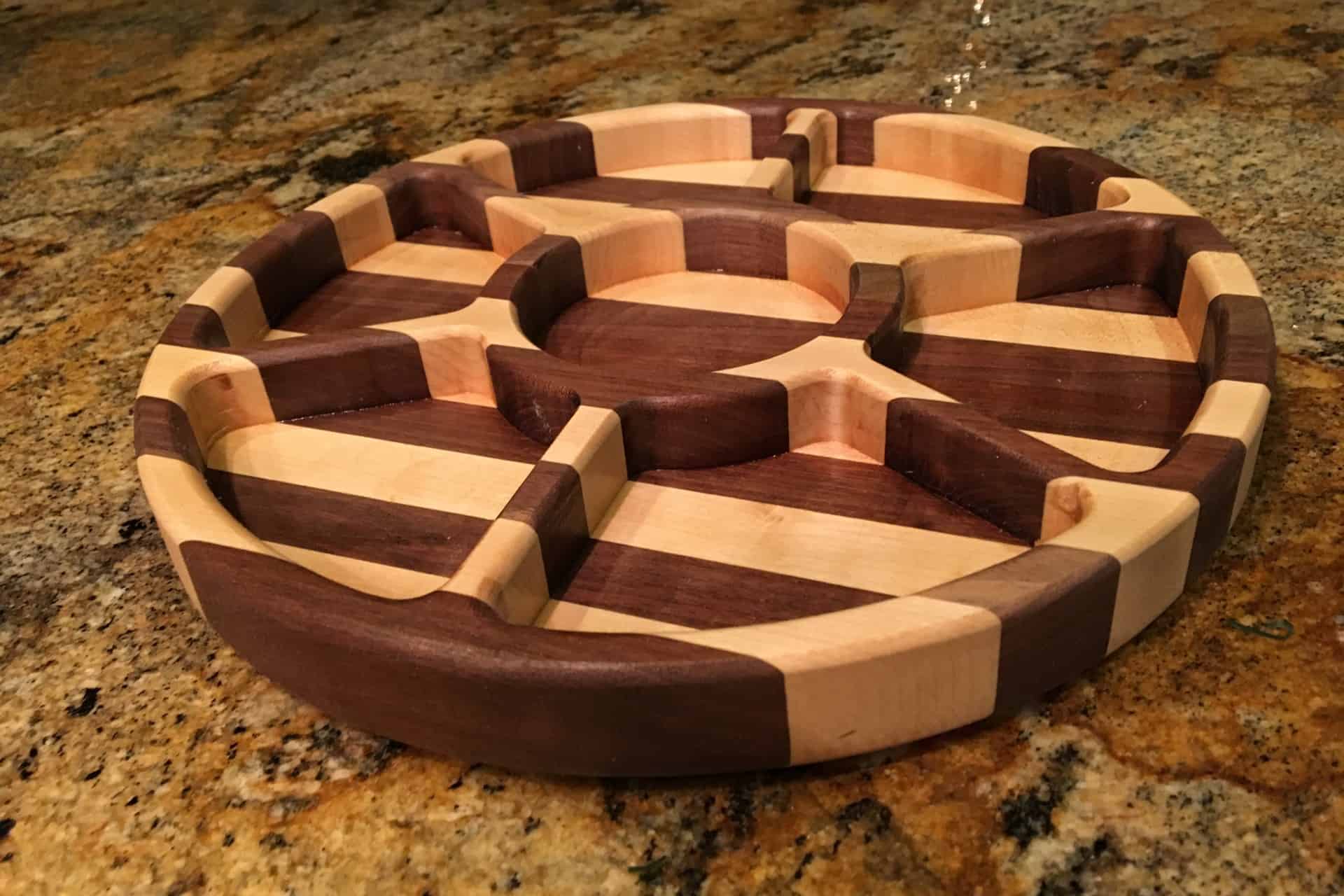 Make a Party Serving Tray: Hand Tools vs. CNC - The Geek Pub