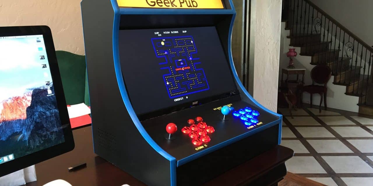 Build A Retropie Bartop Arcade Cabinet The Geek Pub