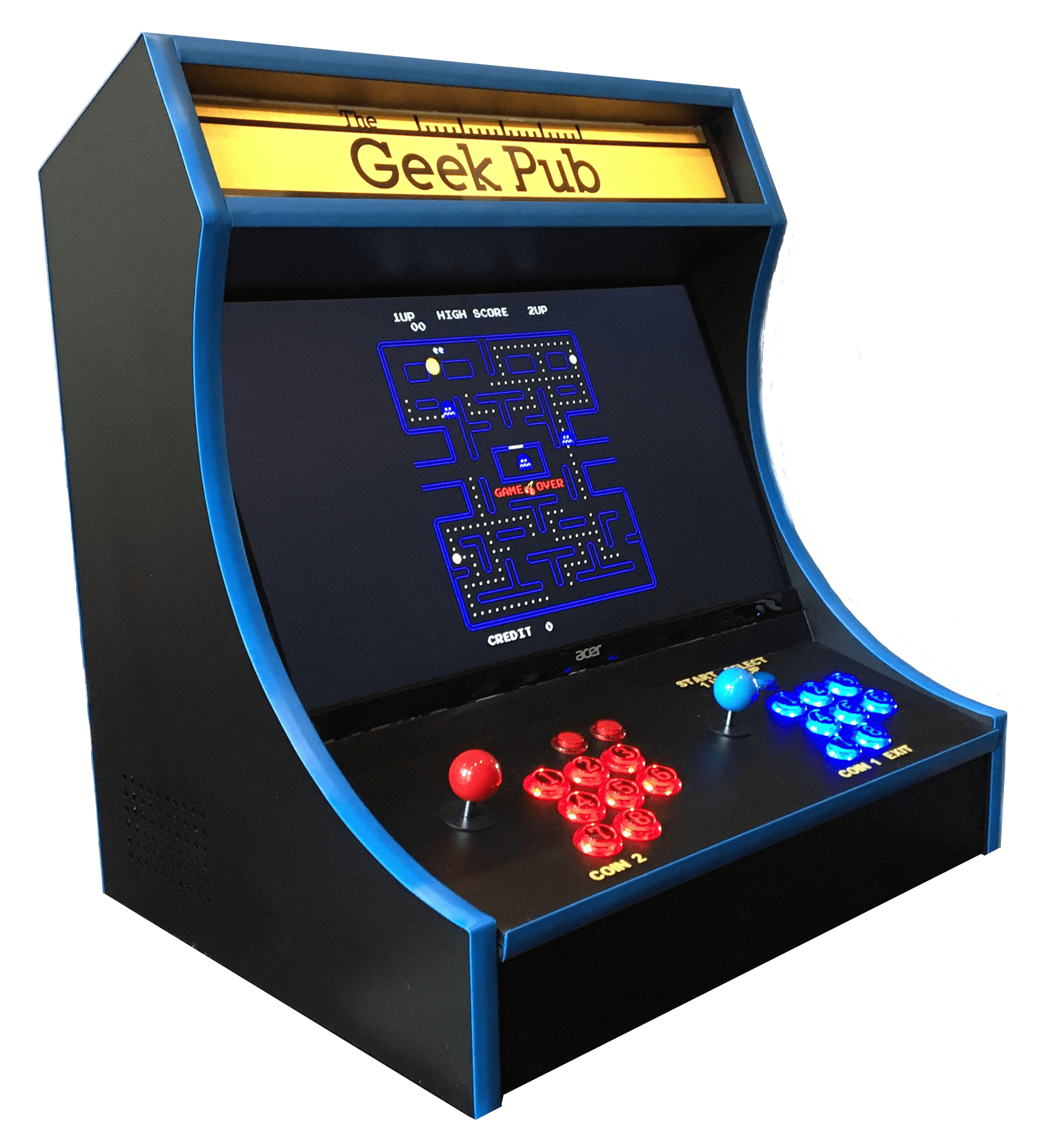 Bartop Arcade Cabinet Plans The Geek Pub