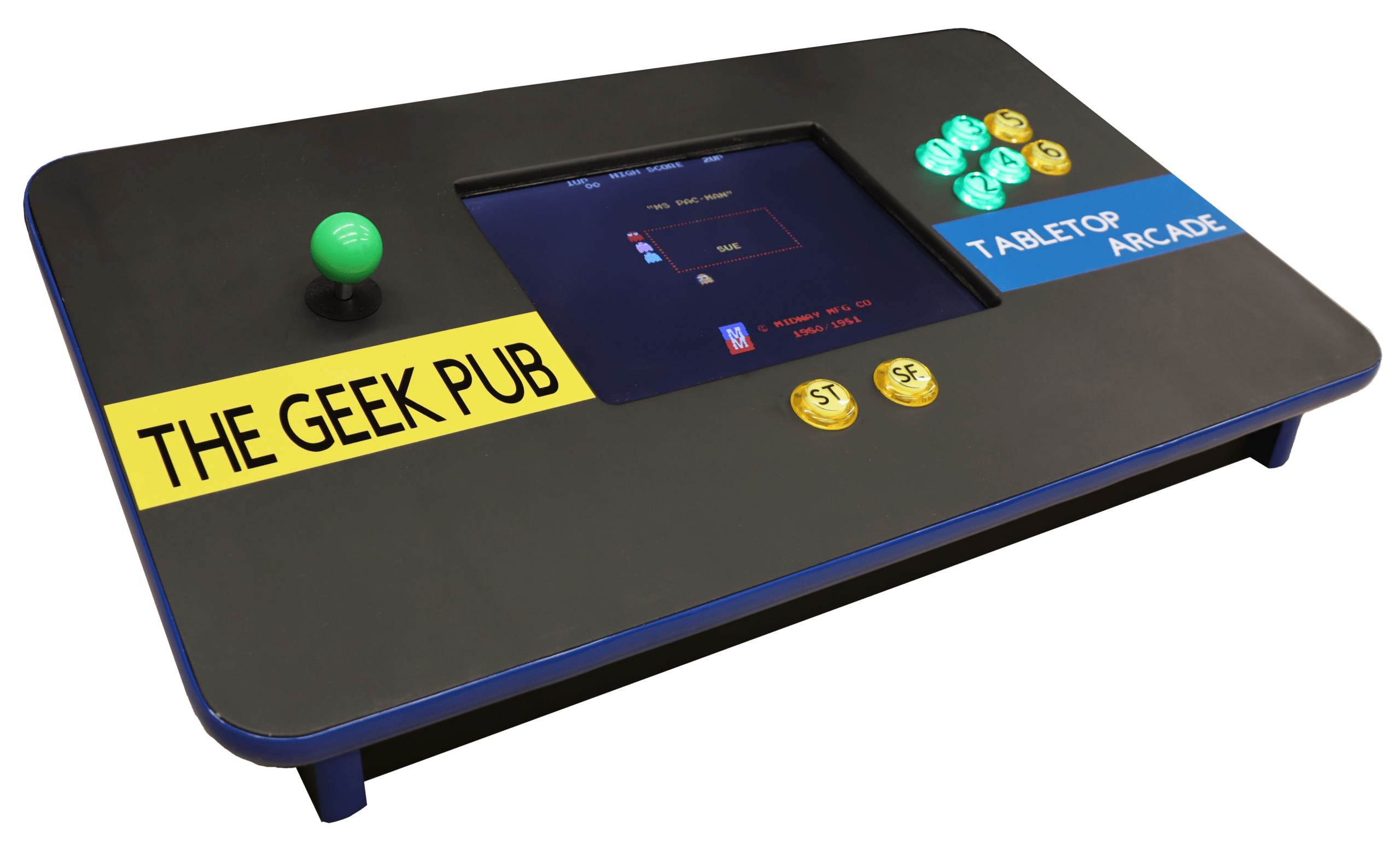 Tabletop Arcade Cabinet Plans The Geek Pub