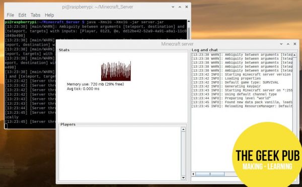 How To Create A Raspberry Pi Minecraft Server - The Geek Pub