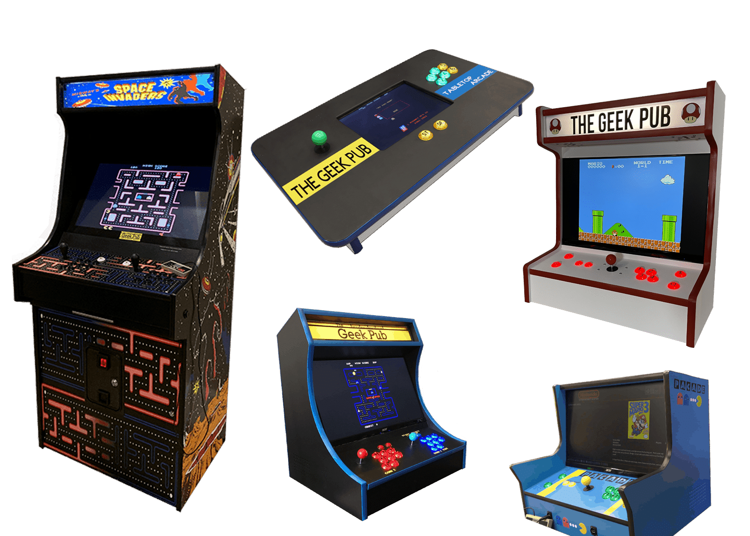 Arcade Two Plan Bundle - The Geek Pub